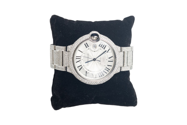 Cartier 36mm Bleu De Cartier Diamond Watch